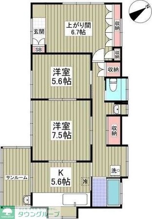 本庄市日の出 戸建ての物件間取画像